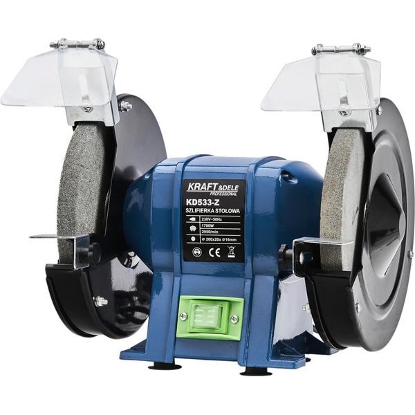 Kraft&Dele Levigatrice A Doppio Disco 1700W 200Mm KD533-Z-image