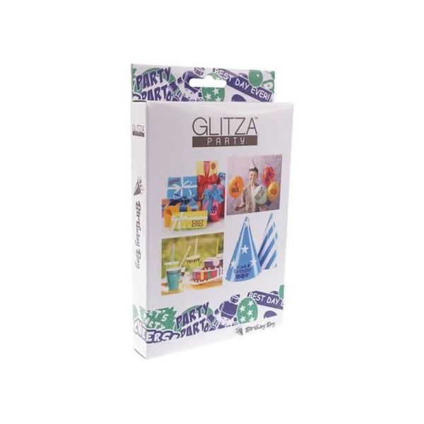 Knorrtoys Glitza Party Starter Set Birthday Boy Incl. Tatuaggi 2 Pennelli Glitterati-image