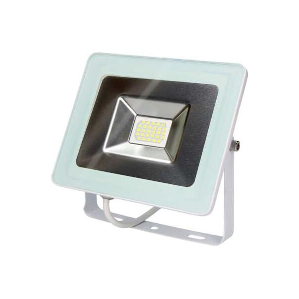Faretto Led 50W 3500Lm 6400K Luce Fredda 19,2X2,9X17,5Cm Bianco Edm-image