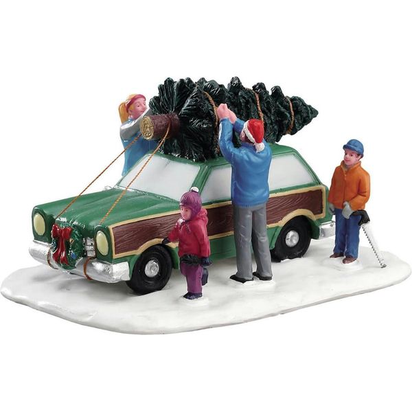 Lemax Villaggio Di Natale Auto Casa Inverno Decorazione - Figure Decorazione Di Natale-image