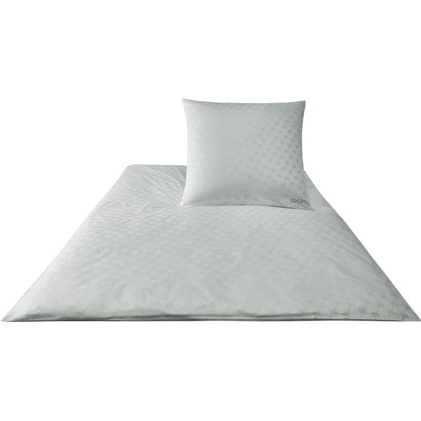 Joop! Mako-Satin Fiordaliso Set Di Biancheria Da Letto 402000 Colore 19 Argento, 70X90 140X200Cm-image