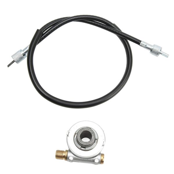 Ingranaggio Tachimetro Da 12 Mm, Ingranaggio Trasmissione Tamburo, Ingranaggio Tachimetro Freno Tamburo, Ingranaggio Tachimetro Freno Tamburo, Cavo Tachimetro 610 Mm, Kit Cavo Ingranaggio Tachimetro-image