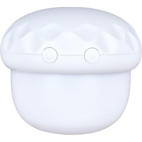 Habarri | Luce Notturna Per Bambini - Luce Notturna A Led Con Proiettore - Bianco - Con Ricarica Micro Usb - Intensità Luminosa Regolabile-image