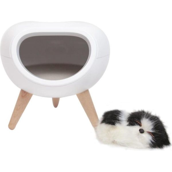 Habarri | Luce Notturna Per Bambini - Lampada Notturna Con Cane - Per La Stanza Dei Bambini - Bianca - Con Ricarica Micro Usb-image
