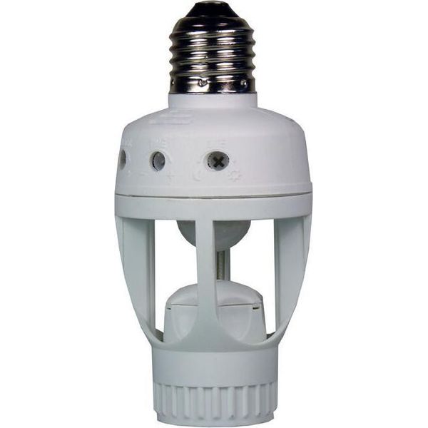 Portalampada E27 Con Sensore Di Movimento Pir Ecosavers-image