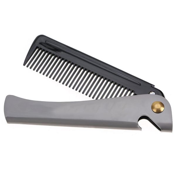 Pettine Da Barba, Pettine Da Barba Portatile, Pettine Da Barba Pieghevole, Pettine Da Baffi, Pettine Da Barba In Legno-image