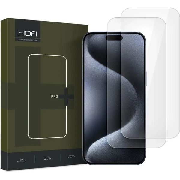 SzkłO Hartowane Hofi Glass Pro+ 2-Pack Iphone 16 Pro Clear-image