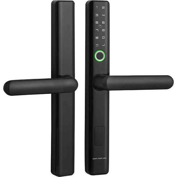 Maniglia Elettronica Con Controllo Dell'accesso Tramite Impronta Digitale Rfid Password DC6V Secureentry-Hl100-image