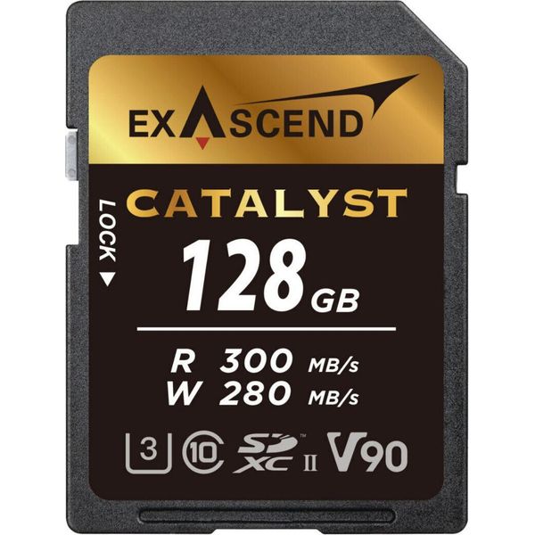Scheda Di Memoria Exascend Catalyst UHS-II V90 Da 128 Gb-image