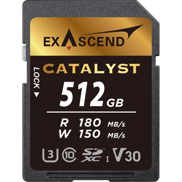 Scheda Di Memoria Exascend Catalyst UHS-I V30 Da 512 Gb-image