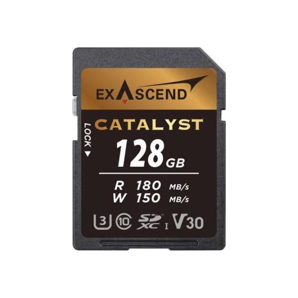 Scheda Di Memoria Exascend Catalyst UHS-I V30 Da 128 Gb-image