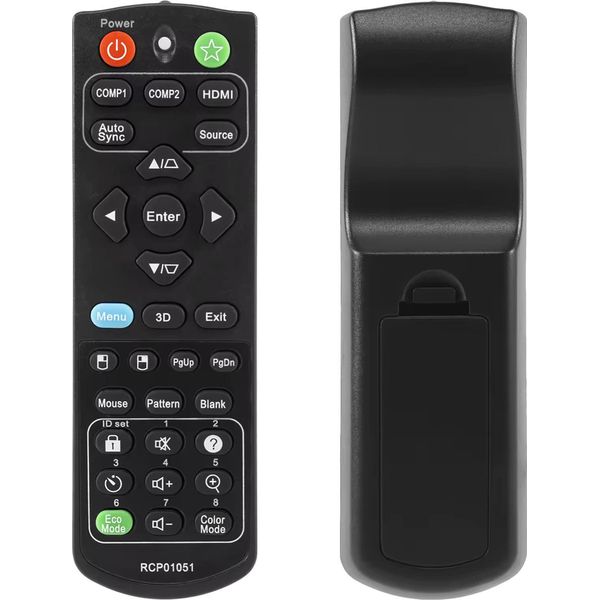 RCP01051 Telecomando Per Proiettori Viewsonic PJD5155, PJD5250, PJD5151-image