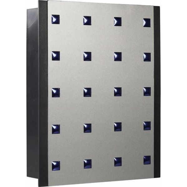 Campanello Bicolore Cablato 230V Argento 412-VDE-SRB/NIE Campanello-image