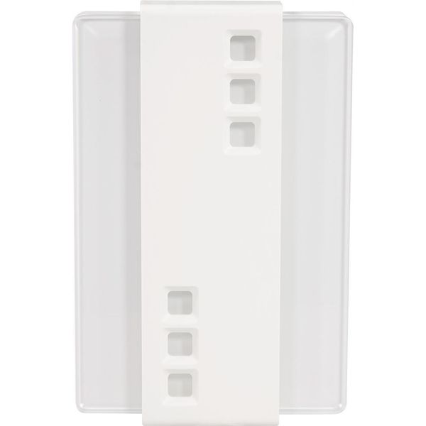 Campanello Campanello Bicolore Vetro Bianco GNS-247 Campanello A Filo 230V-image