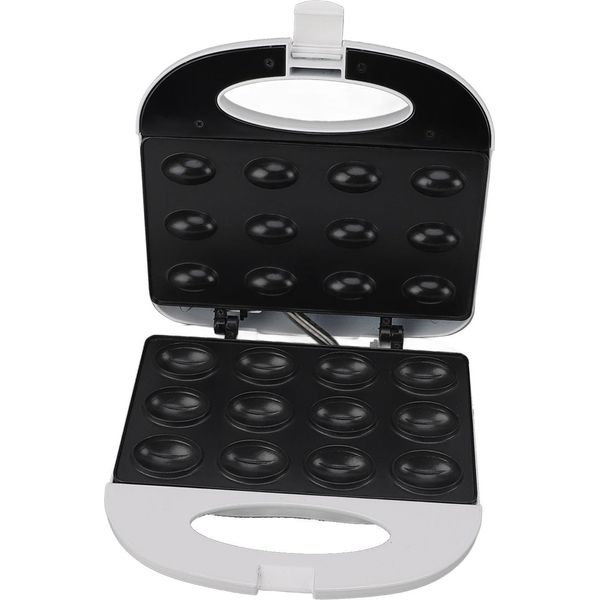 Macchina Elettrica Per Waffel Di Noci A Doppia Faccia Con Capacità Di 12 Pezzi Macchina Multifunzionale Per Torte Di Noci Per La Prima Colazione-image