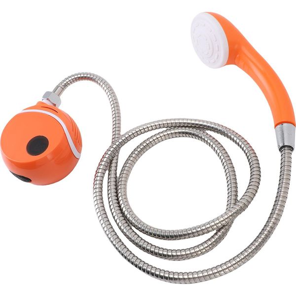 Doccia Portatile Da Campeggio 2200Mah Sistema Di Pompa Doccia Ricaricabile Con Soffione Per Escursioni Viaggi Auto Lavaggio Animali Domestici Bagno-image