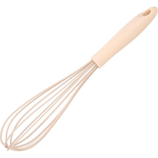 Mini Silicone Manuale Uovo Frusta Agitatore Mixer Frullatore Cucina Pentole Rosa Rosa-image
