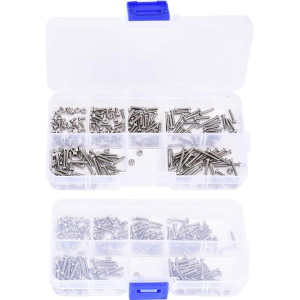 Set Combinato Di Dadi E Bulloni In Acciaio Inox Da 230 Pezzi, M2, Accessori Per Piccoli Utensili, 230 Pezzi-image