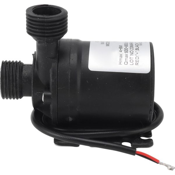 Pompa Dell'acqua Sommergibile IP68 Impermeabile A Basso Rumore Senza Perdite Filettato Pompa Di Circolazione Dell'acqua DC24V 38W-image