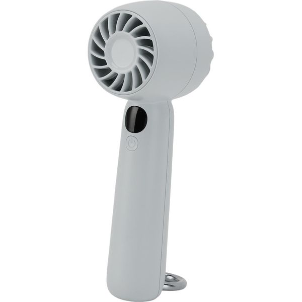 Ventilatore Portatile A 5 Velocità Del Vento Display Digitale A Basso Rumore Ventilatore Portatile Multifunzionale Di Piccole Dimensioni Per Il Viaggio E Il Campeggio All'aperto Blu-image