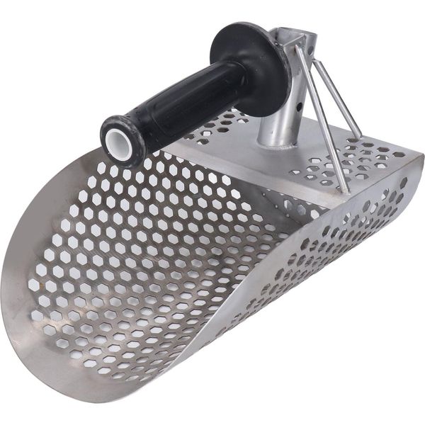 Spiaggia Sabbia Scoop Metal Detecting Caccia Strumento Detector Acciaio Inox Hexahedron Loudspeaker Sabbia Scoop-image