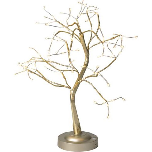Decorazione Magichome Natale, Albero, 108 Led Bianco Caldo, 3Xaa, Usb, Illuminazione Semplice, 45 Cm-image