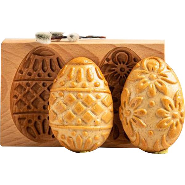 Tagliabiscotti In Legno Stampo Da Forno Per Biscotti Intagliati - Timbro Di Pressatura Pan Di Zenzero Per Biscotti Biscotti Fatti A Mano Fai Da Te-image