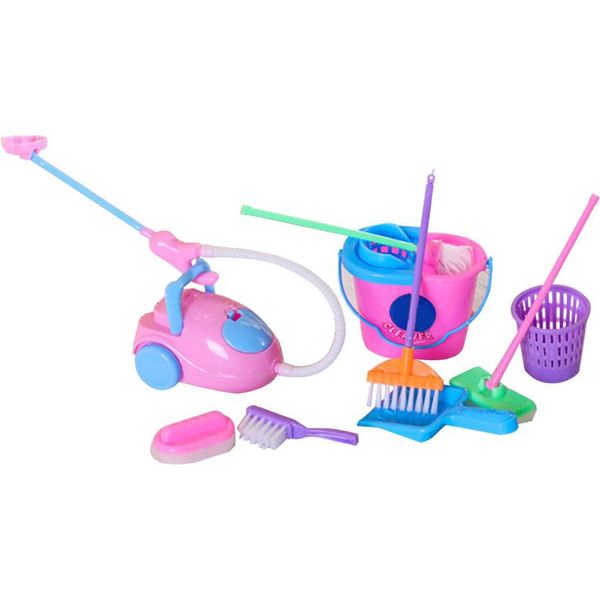 Accessori Da Cucina Giocattolo - Set Di 9 Pezzi, Colorati, Per Bambini - Per Giochi Di Ruolo, Giocattoli Prescolari E Per Bambini-image