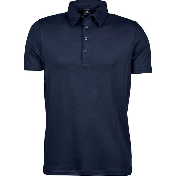 Tee Jays - Polo Da Uomo In Cotone Pima (Dal Perù) RW10909 (Xl) (Navy)-image