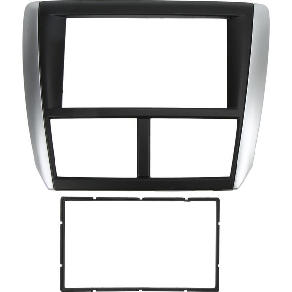 Auto Dash Radio Fascia 2DIN Dvd Pannello Telaio Navigazione Trim Sostituzione Per Subaru Forester Impreza-image