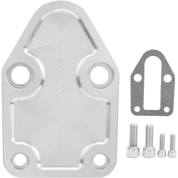 Kit Piastra Di Montaggio Pompa Carburante Con Guarnizione, Adatto Per Motori Chevy Small Block 283 327 350 400-image