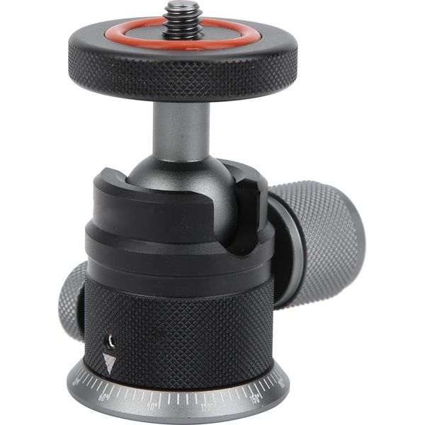 Supporto Per Testa A Sfera Piccola In Lega Di Alluminio Ruotabile Di 360 Gradi Con Vite Da 1/4 Di Pollice Per Treppiede Per Fotocamera-image