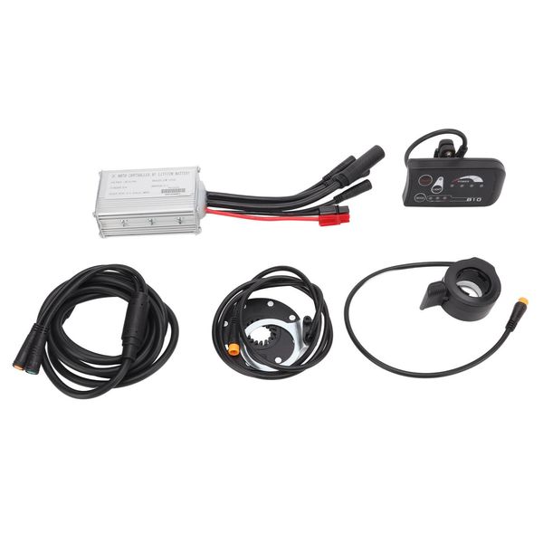 Controllore Del Motore Senza Spazzole, Controllore Del Motore Della Bicicletta Elettrica, Kit Di Controllo Dello Scooter, Kit Di Controllo Del Pannello Di Visualizzazione Lcd Impermeabile, Kit Di Conversione Della Bicicletta Elettrica, Kit Di Conversione Della Batteria Al Litio Della Bicicletta-image