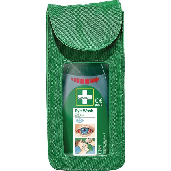 Cederroth 720300 Astuccio Da Cintura Cederroth Per Lavaggio Oculare In Formato Tascabile-image