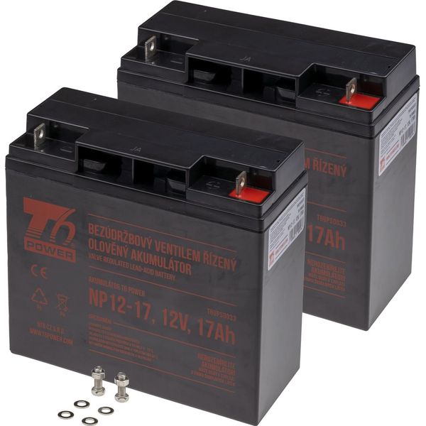 Set Di Batterie T6 Power Per Ibm IBMR1500I, Vrla, 12 V-image