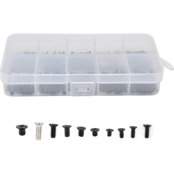 500Pcs Laptop Vite In Acciaio Inox Croce Set Di Viti Accessorie Kit Per La Riparazione Di Manutenzione-image
