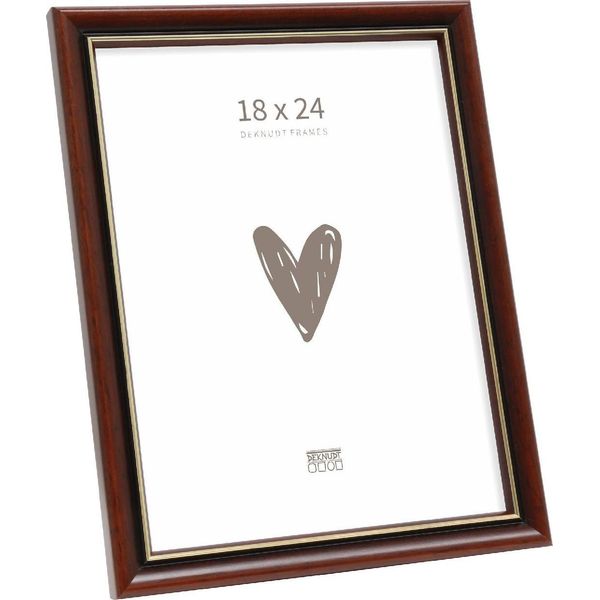 Deknudt S407H2 Cornice Classica In Legno 18X24 Cm Marrone-image