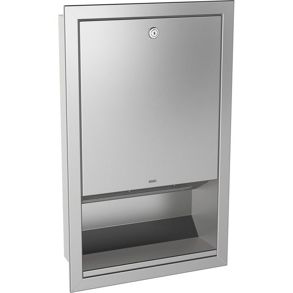 Kwc Ar Distributore Di Asciugamani Di Carta, Rodan, Acciaio Inox, 324X513X112 Mm, A Scomparsa-image
