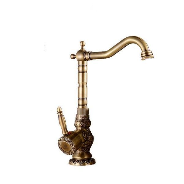 Miscelatore Per Lavabo Kran In Ottone Stile Retrò Filipe Lauferi-image
