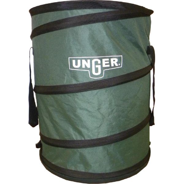 Unger Nifty Nabber Bagger 180 Litri Verde, Contenitore Per Rifiuti Per La Pulizia Esterna-image