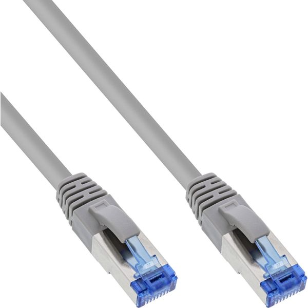 Inline - Cavo Patch - Da RJ-45 (M) A RJ-45 (M) - 1,5 M - Sftp, Pimf - Cat 6A - Senza Alogeni, Senza Ganci, A Treccia, Stampato-image