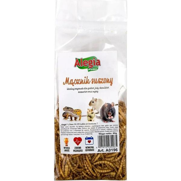 Alegia - Larve Di Vermi Da Pasto 60G Alegia-image