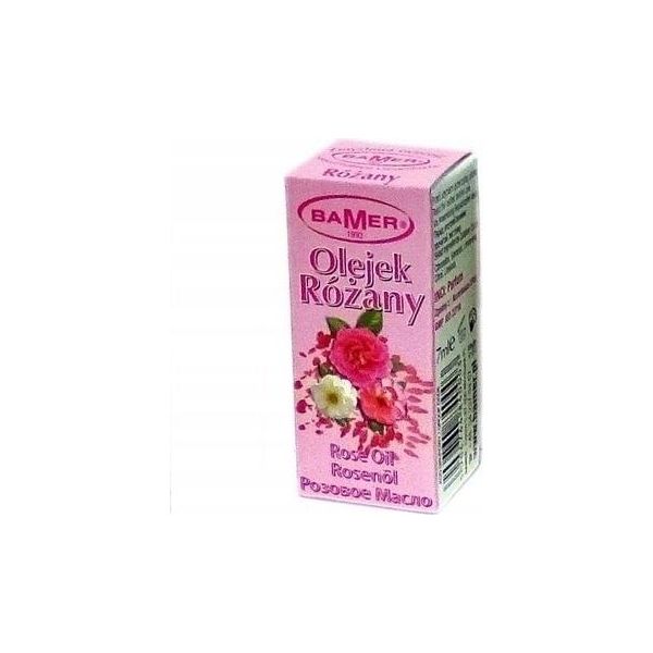 Bamer | Olio Di Fragranza In Flacone Di Vetro 7 Ml - Profumo Di Rosa - Profumo Per Ambienti E Aromaterapia - Ideale Per Bastoncini Profumati, Additivo Per Massaggio-image