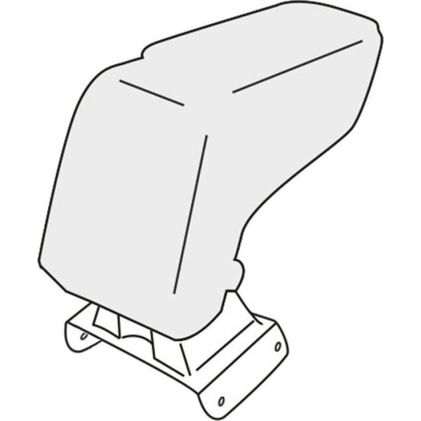 Bracciolo Opel Zafira B 2005-2007 (Arms, Pelle Finta)-image