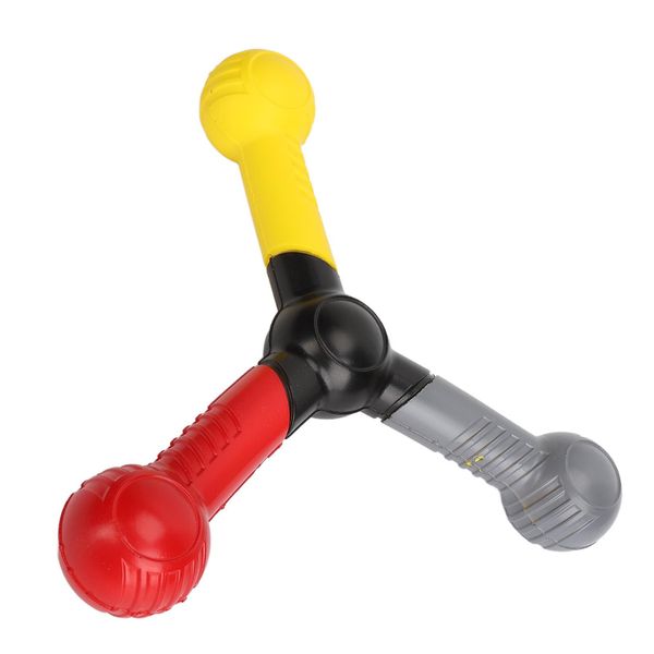 Fangtrainer Con Struttura Triangolare Per Migliorare La Coordinazione Occhio-Mano E L'attrezzo Per L'allenamento Della Velocità (Rosso, Blu, Giallo)-image