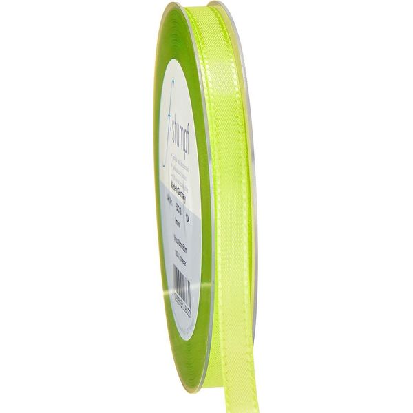 50M × 8Mm Visco Nastro Decorativo Nastro Taffettà Nastro Arco Nastro Regalo Nastro Tessuto Nastro Taffettà Arco, Colore: Lime-image