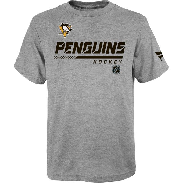 Outerstuff Maglietta Junior Nhl Apro Prime In Cotone, Manica Corta, Penguins, Taglia: Xl (20 Anni)-image