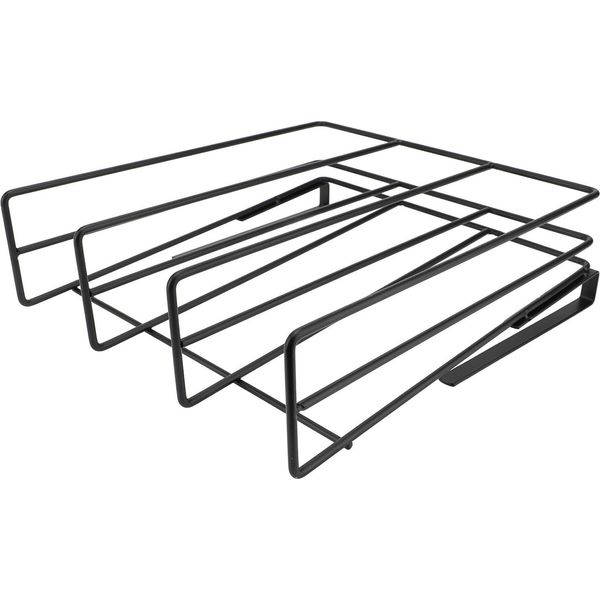 Appendino Rack Tagliere Acciaio Al Carbonio Sotto L'armadietto Scaffale Di Stoccaggio Tagliere Titolare Organizzatore Per Cucina Coperchi Pentole-image