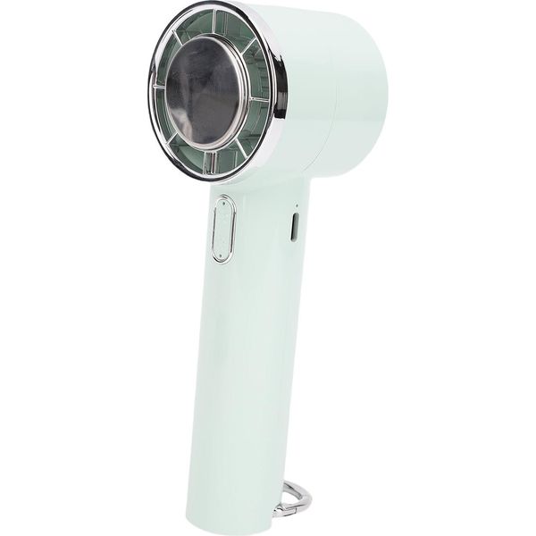 Ventilatore Portatile A 5 Velocità Di Raffreddamento A Semiconduttore Mini Ventilatore Portatile Ricaricabile Usb Con Batteria 2000Mah Per Viaggi All'aperto Verde-image