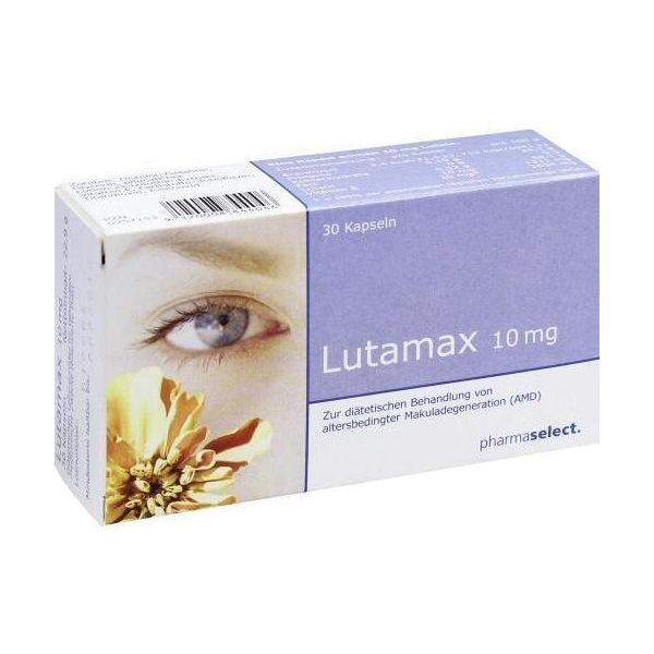 Lutamax 10 Mg Capsule Per La Degenerazione Maculare Senile, 30 Capsule-image
